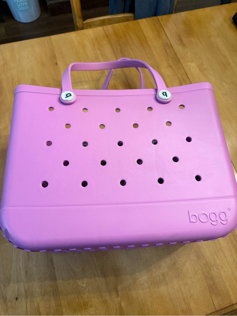 BOGG Pink Waterproof Tote Bag